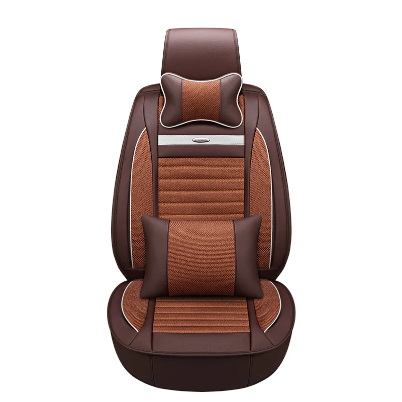 Buy Modern Retro Style Car Cushions Leather Hemp