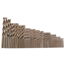 74pcs/set 1mm-8mm Cobalt High Speed Steel Twist Drill Bits Hole M35 Stainless Steel Tool Set The Whole Ground Metal Reamer Tools 74pcs/set 1mm-8mm Cobalt High Speed Steel Twist Drill Bits Hole M35 Stainless Steel Tool Set The Whole Ground Metal Reamer Tools