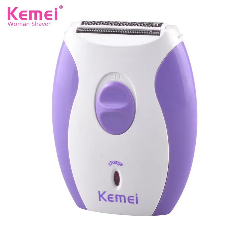 

Kemei Lady Shaver Electric Mini Shaving Epliator Face Body Underarm Rechargeable Razor 43D