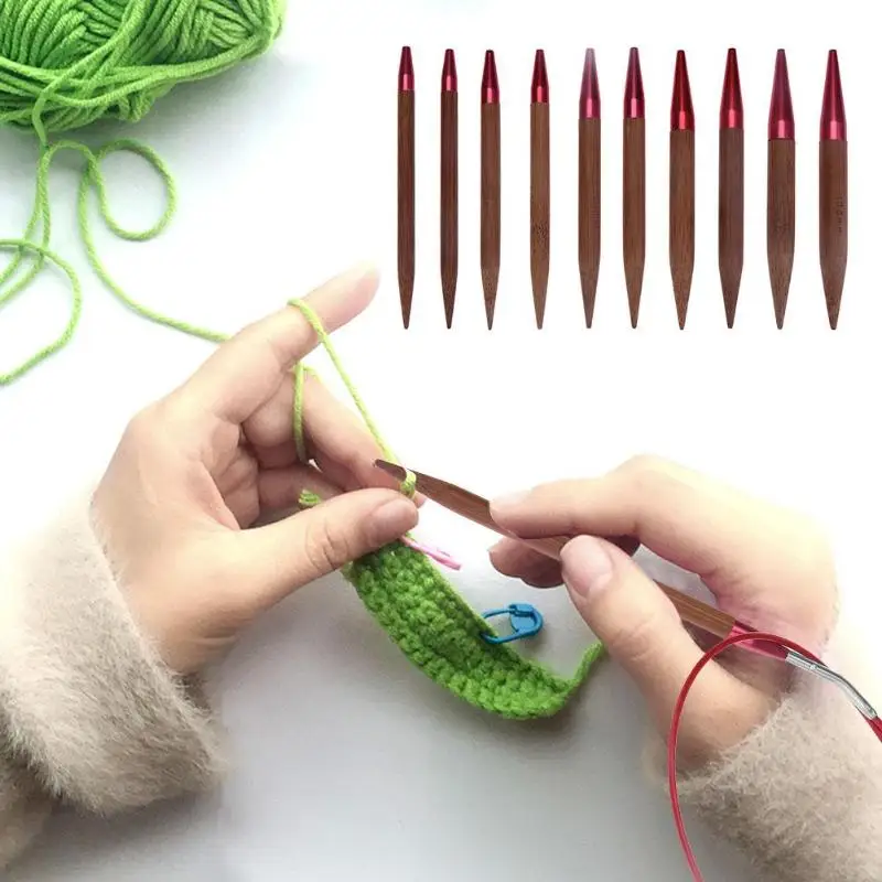 Best Price 13 Size Changeable Aluminium Circular Knitting Needle Ring Set Crochet Craft Yarn Sewing Tools Crochet Hooks Best Price 13 Size Changeable Aluminium Circular Knitting Needle Ring Set Crochet Craft Yarn Sewing Tools Crochet Hooks