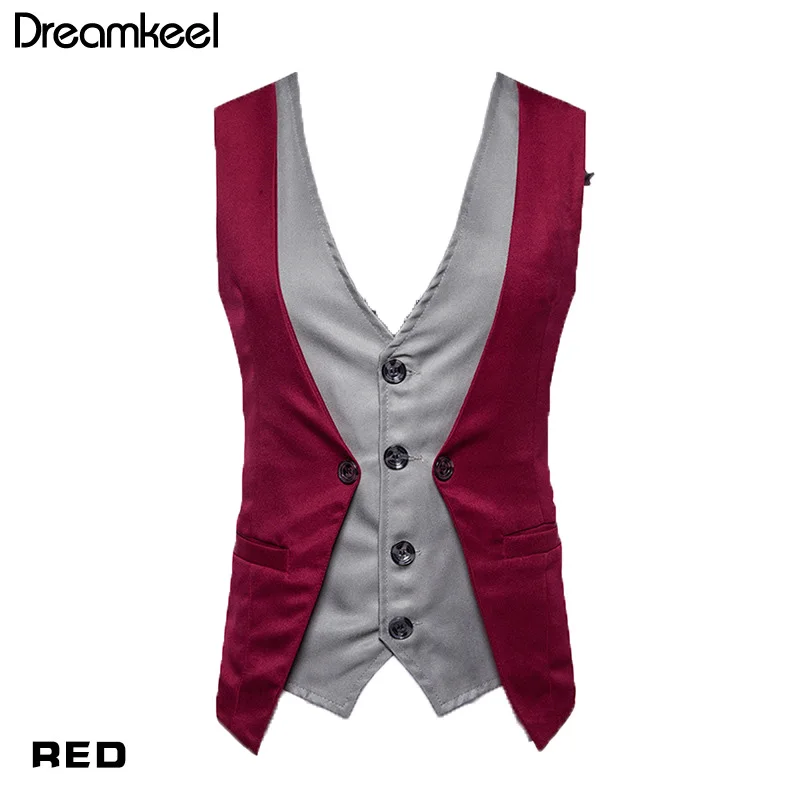 Dreamkeel мужской жилет для костюма, мужской топ для мальчиков, популярный товар, модная деловая повседневная одежда, мужской жилет, одежда, горячая Распродажа Y