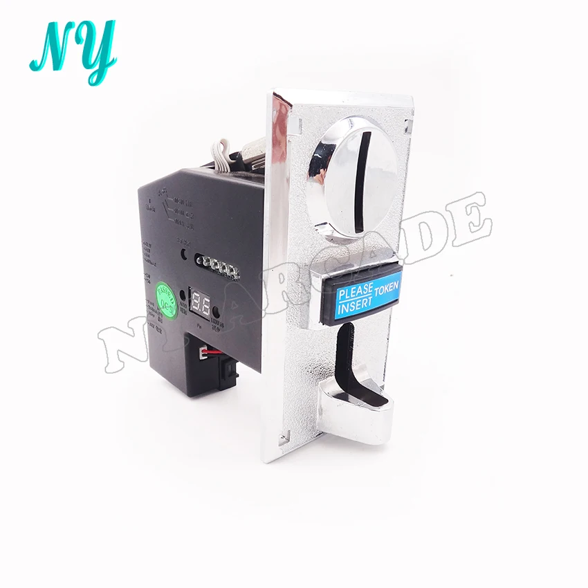 

Multi coin acceptor programable for 6 different values coin selector for vending machine washing /Coffee machine arcade kit
