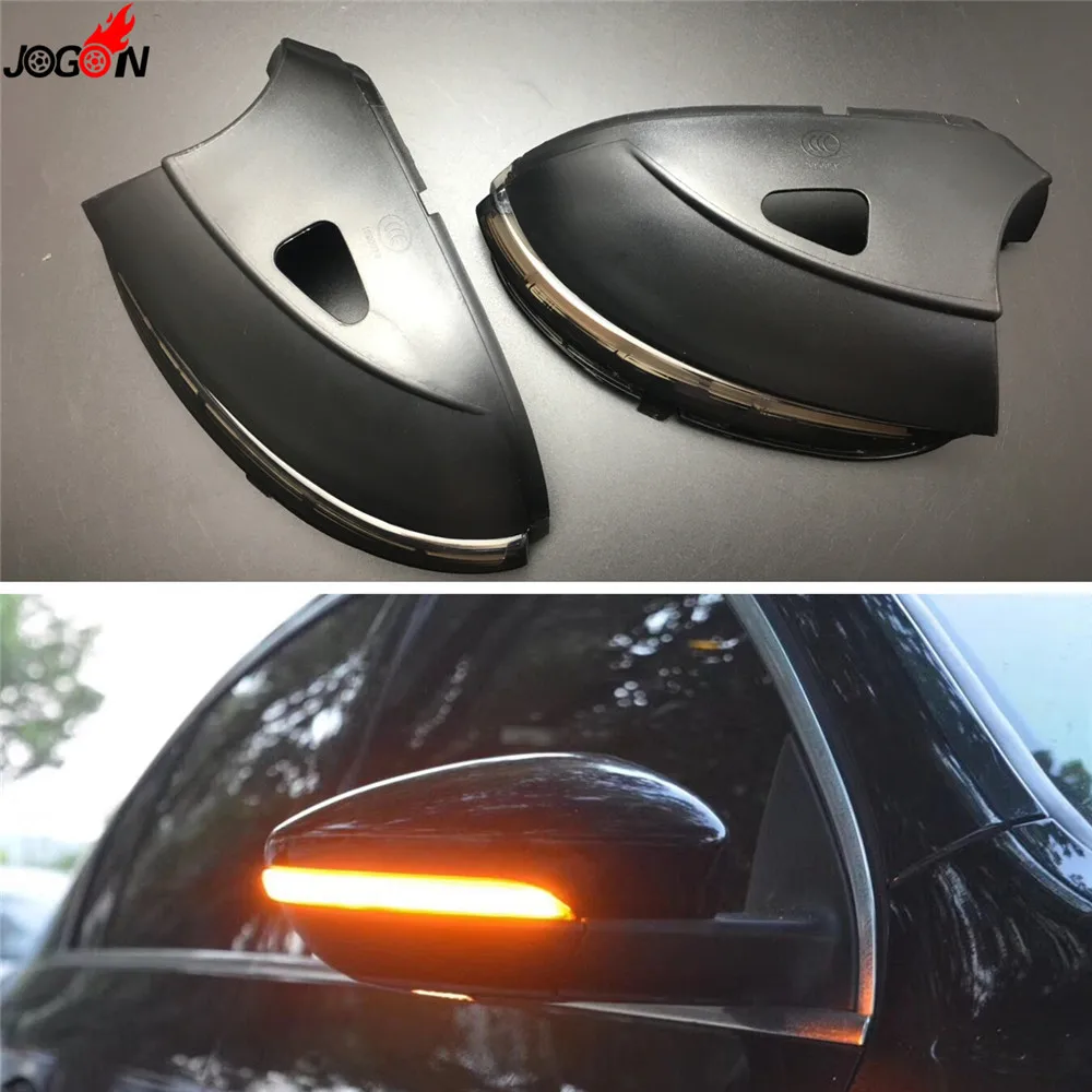 LED Side Wing Rearview Mirror Indicator Blinker Repeater Dynamic Turn