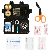 Инструмент для выживания на открытом воздухе, набор для экстренного выживания, многофункциональный инструмент для первой помощи, необходимые принадлежности для походов, охоты, кемпинга