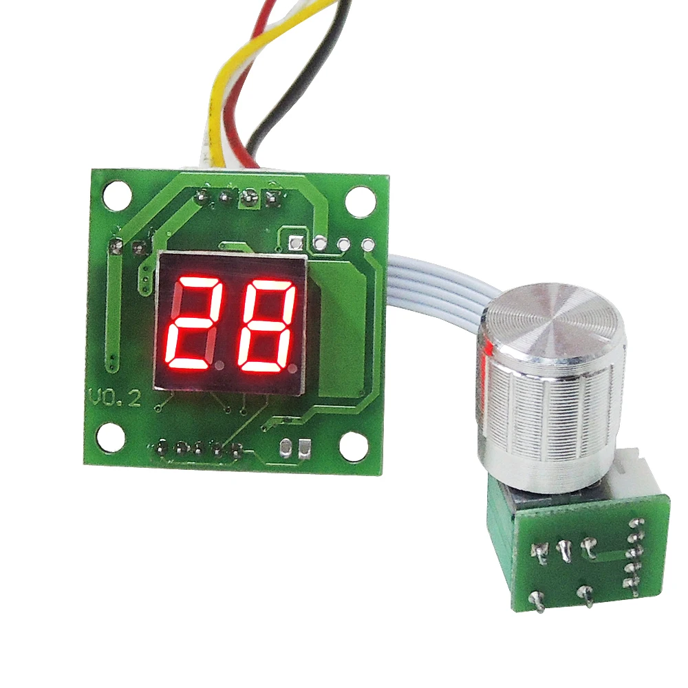 

6V 12V 24V 28V NEW Digital LED Display Regulator PWM DC Motor Speed Control Switch
