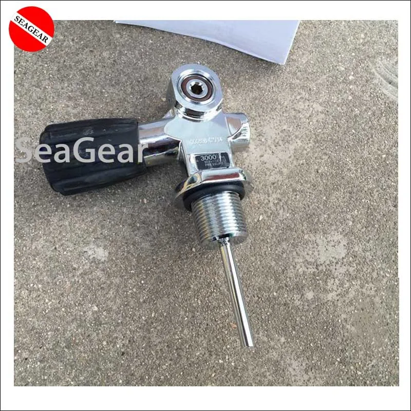 Adaptateur Vanne Bouteille Plongée – Standard DIN Vers YOKE – Cuivre Chromé – Pour Raccord Extérieur