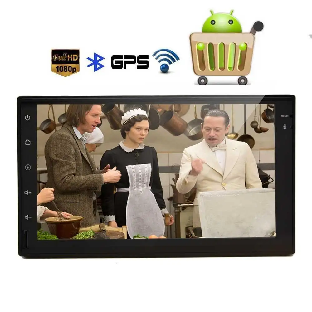 Android 6 0 Car GPS Stereo with 2Din Head Unit In Dash GPS Navigation font b