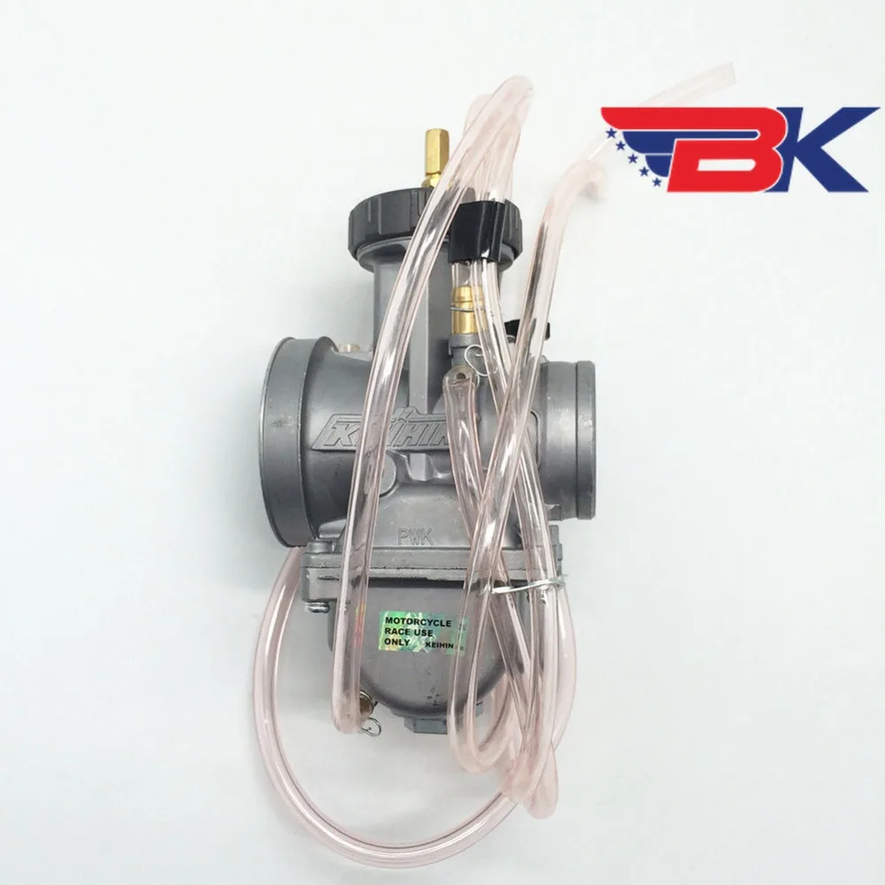 38mm para Estrangulador de ar Quad para Cr250 Keihin Dirt Bike Pwk38 Trx250r Lt250 4 quad para cr250 trx250r lt250 dirt bike