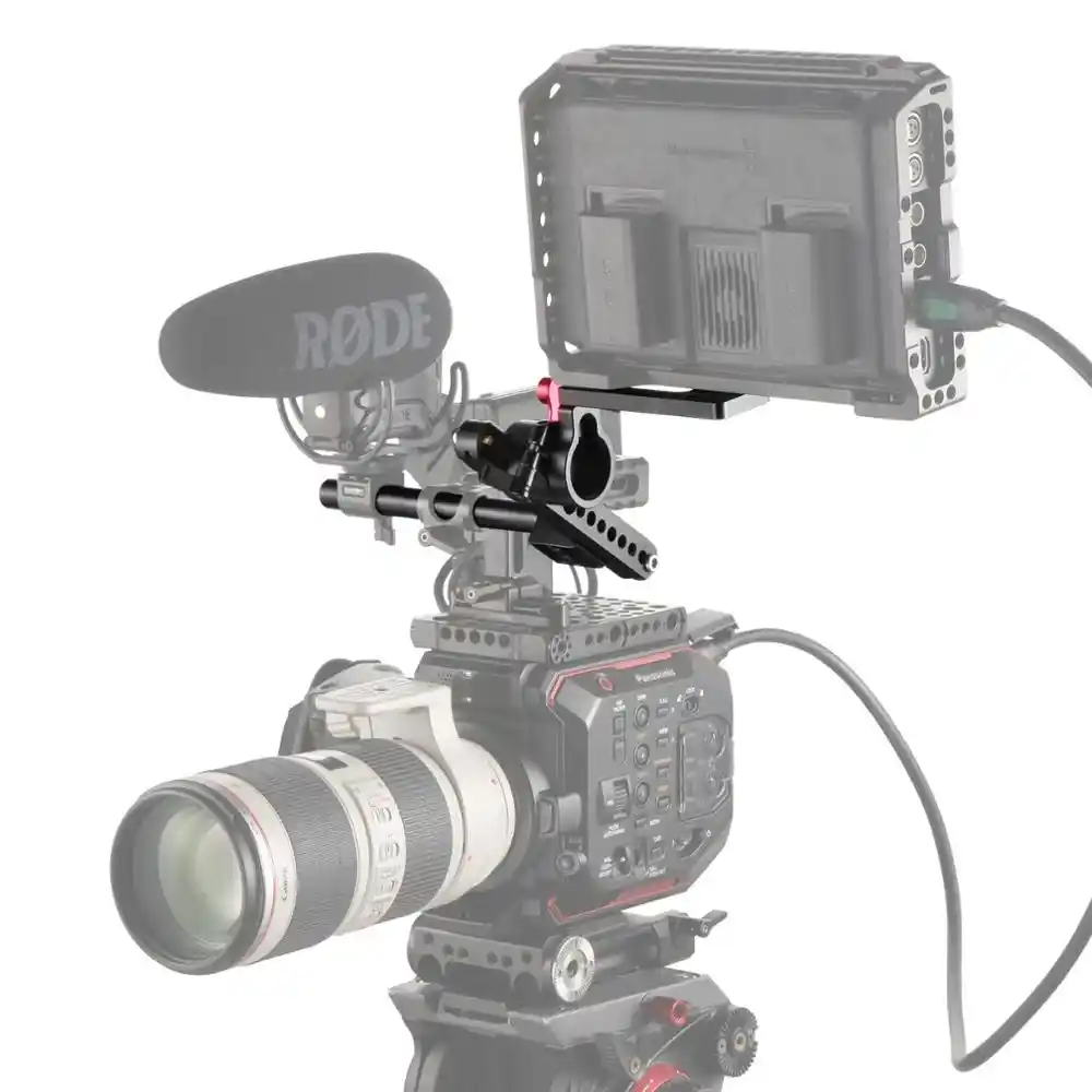 Smallrig Evf Mount With 15mm Rod Adjustable Monitor Holder Feature