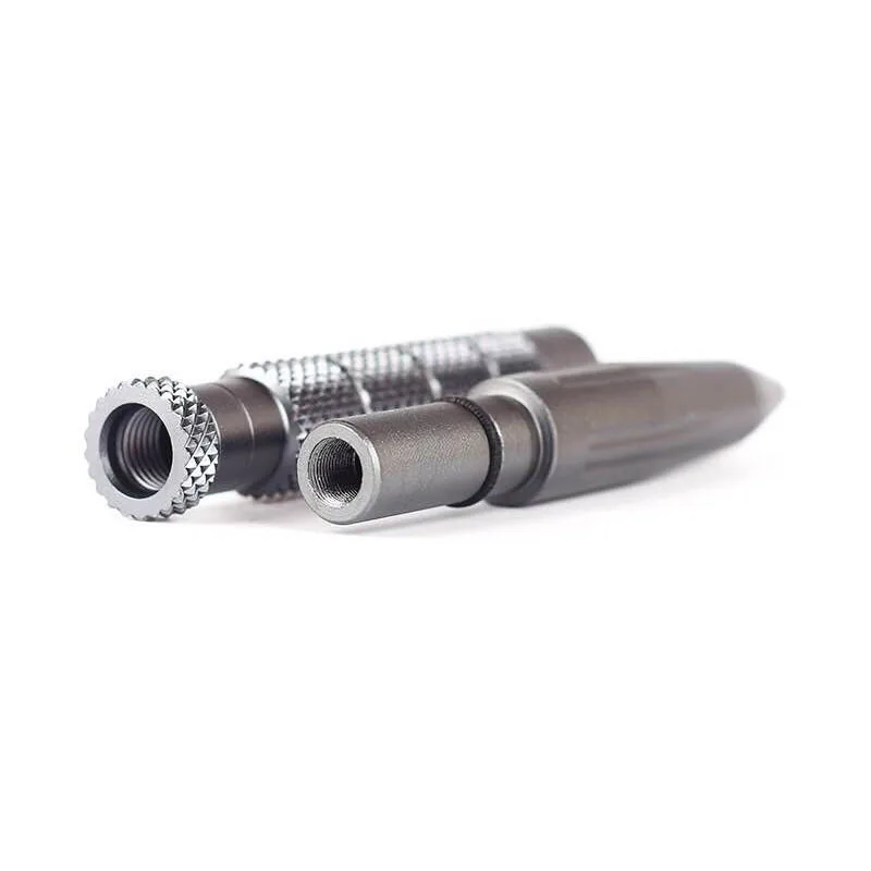 Aluminum alloy Tactical Pen Outdoor Camping Self-Defense Pen Aviation Anti Skid Portable Tool Stinger Pen Gold Sliver Black