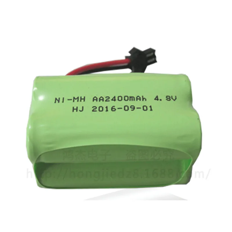 4,8 V 2400mAh пульт дистанционного управления игрушка электрическое освещение средства безопасности 4* AA Ni-MH батареи для радиоуправляемых игрушек группа