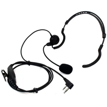 

Microphone Headphone Earpiece PTT Headset for Kenwood BAOFENG UV-5R 777 888s Motorola GP88 GP300 GP308 CLS1450 T6200 T5600 MH370