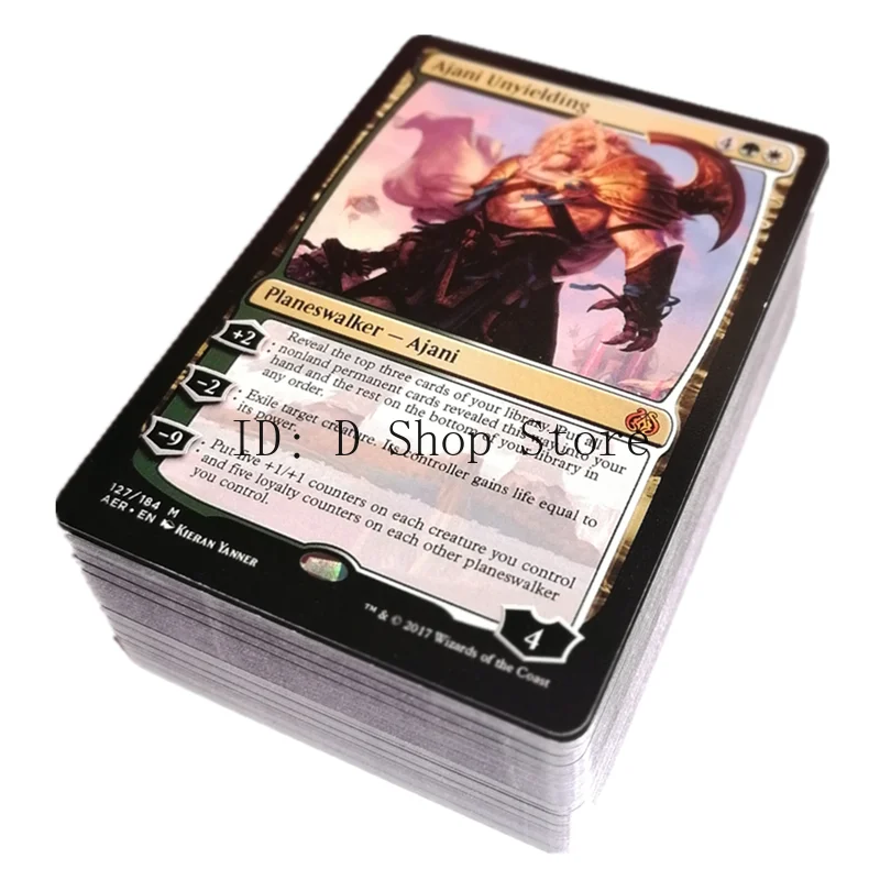 2019 Latest model 108pcs Planeswalker Set Proxy card MTG Card Magic cards
