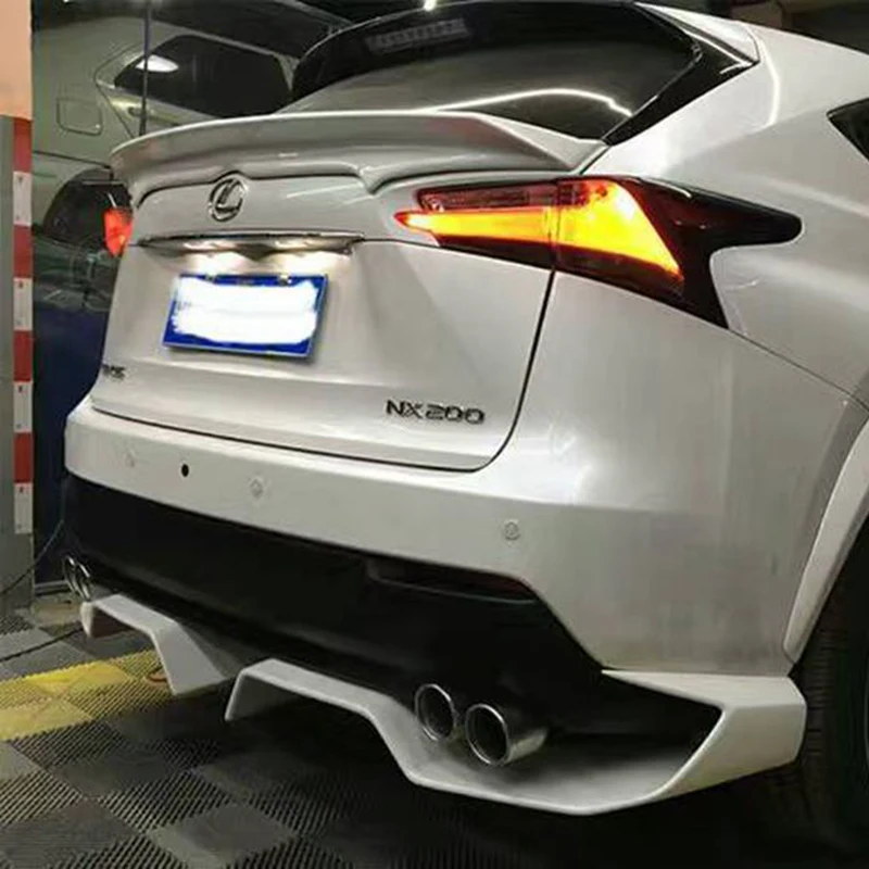 Для Lexus NX200 NX200T NX300H 2015 2016 2017 SUV Высокое качество ABS спойлер черный или белый