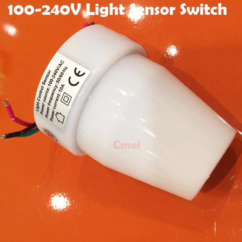 Outdoor Intelligent waterproof 110-240v lightphoto control sensor switch automatic photocell switch for lamps1 (4)