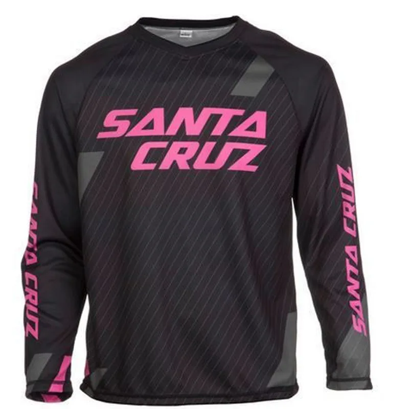 Prix pour 2016 Nouveau Santa Cruz Vtt Descente Vélo Motocross Jersey Manches Longues S-3XL Prix pour 2016 Nouveau Santa Cruz Vtt Descente Vélo Motocross Jersey Manches Longues S-3XL