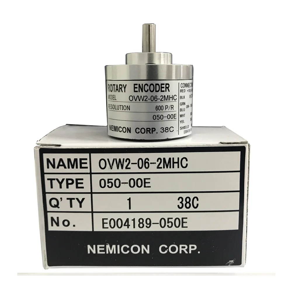 High quality 6mm shaft optical encoder OVW2-06-2MHC 2MHT 2MD 600 pulse rotary encoder original NEMICON encoder High quality 6mm shaft optical encoder OVW2-06-2MHC 2MHT 2MD 600 pulse rotary encoder original NEMICON encoder