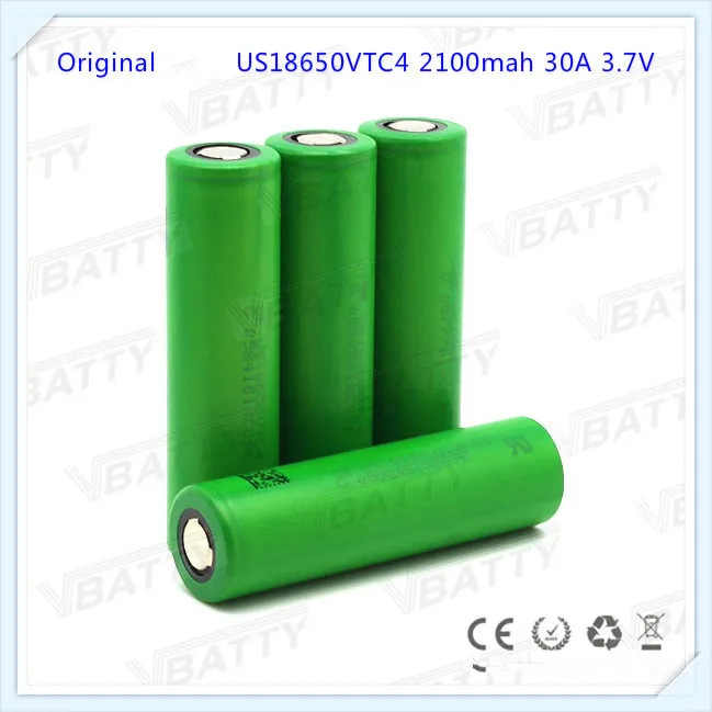 Se us18650vt 2100mAh 3,7 V аккумулятор аутентичный 18650 vtc4 Аккумулятор для sony vtc4(1 шт