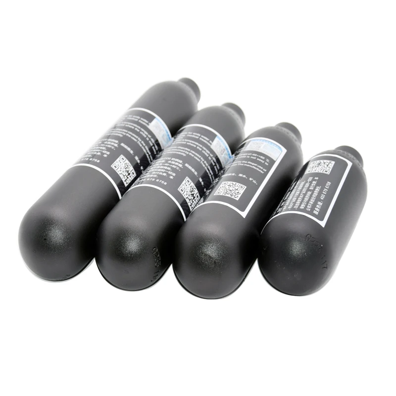 PCP AIR FORCE ROUND Цилиндр HPA Бутылка Алюминий 300BAR / 4500PSI M18X1.5|Пейнтбольные аксессуары| |