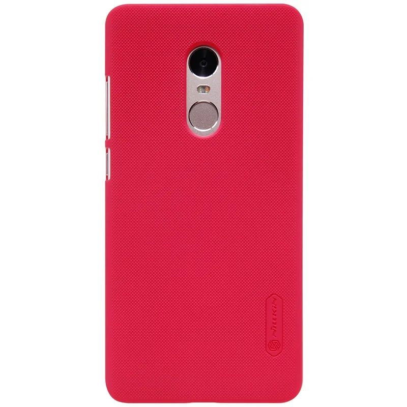 Xiaomi redmi note 4 Чехол redmi note 4x чехол NILLKIN матовая защитная задняя крышка для redmi note 4x в розничной упаковке - Цвет: Красный