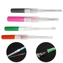 1 шт. Иглы для татуировки тела 14 г 16 г 18 г 20 г прочные ювелирные изделия для тела хирургическая сталь катетер пирсинг иглы поставка стерилизованный