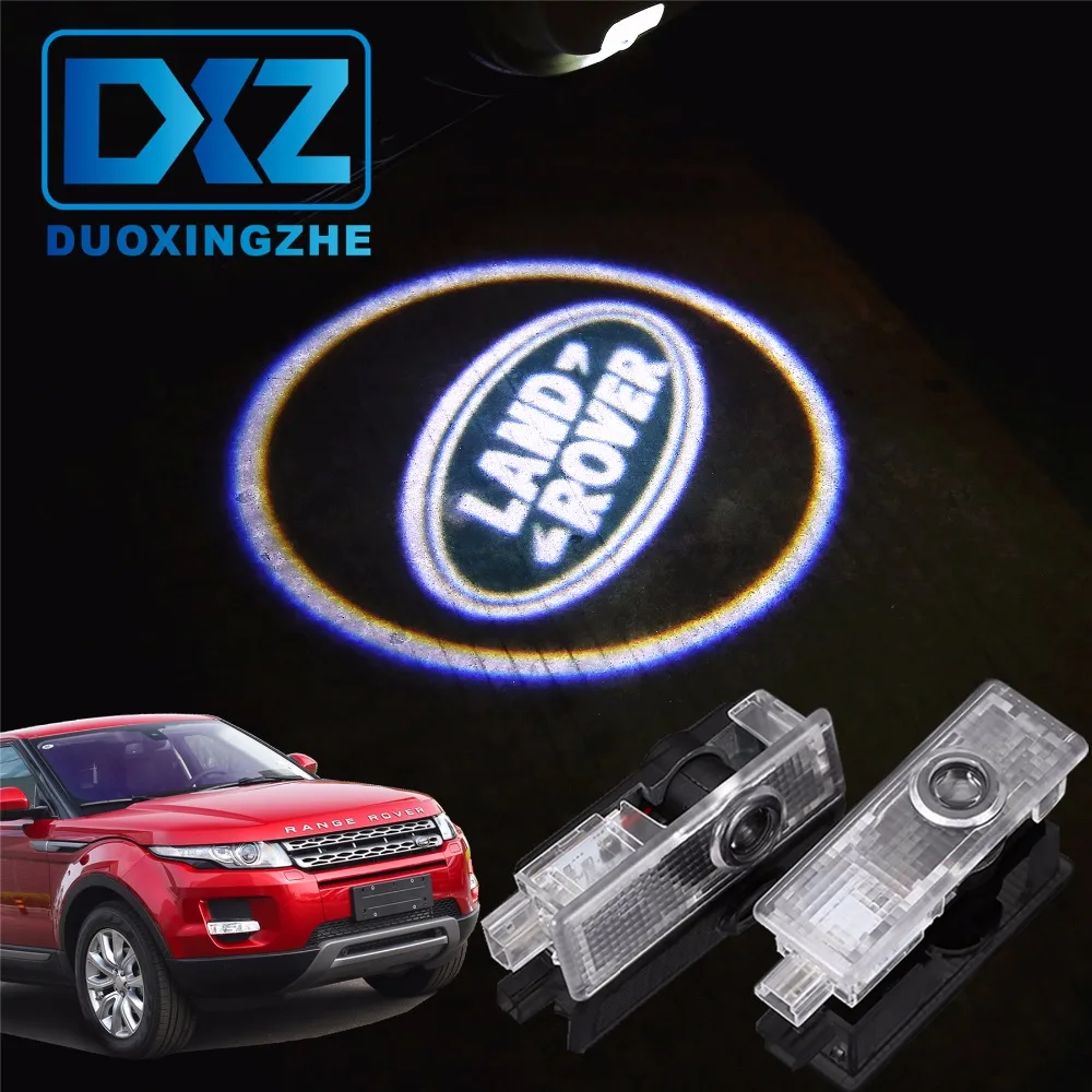 

2Pcs LED Car Door Welcome Laser Projector Logo Door Ghost Shadow Light for Land Rover