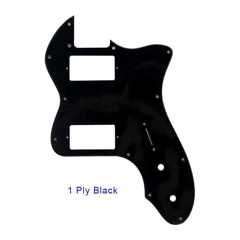 Запчасти для гитары Pleroo-для классической серии '72 Telecaster Tele Thinline Guitar pickguard Scartch Plate с пикапами хамбакера PAF