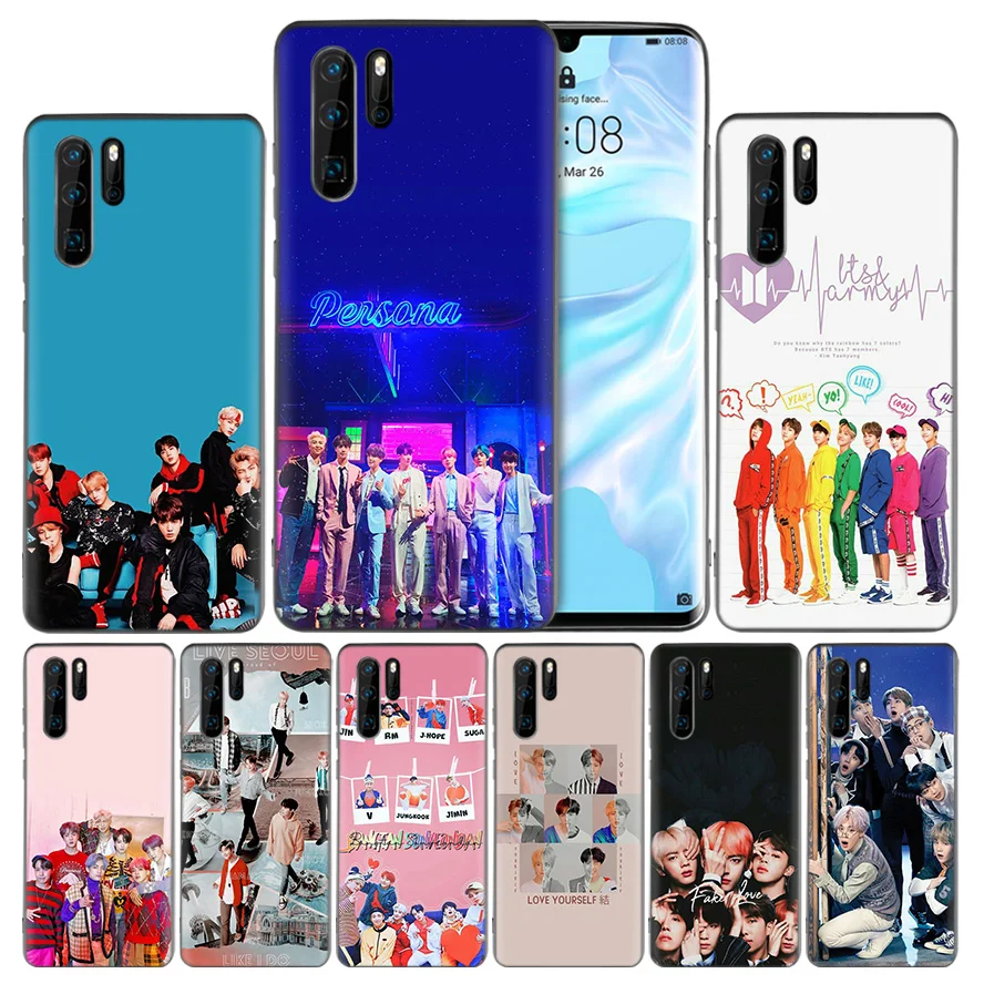 

JIMIN Rap RM JIN SUSilicone Case Cover for Huawei Mate 20 10 P30 P20 P10 P9 Lite Pro P Smart Z Plus 2019 V20 Enjoy 9S 9E Nova 4e