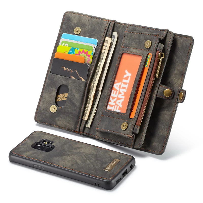 

Luxury Leather Case For Samsung Note 10 Plus Wallet Case S10 S8 S9 S Note 9 Card Slot For Samsung Galaxy Note 10 Pro Wallet Case