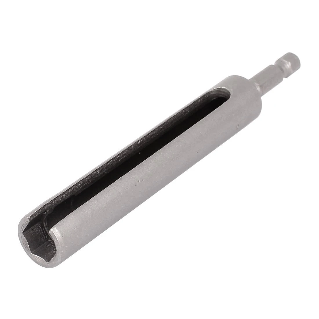 

120mm Length 10mm Hex Nut Socket Slotted Extension Driver Bit Gray