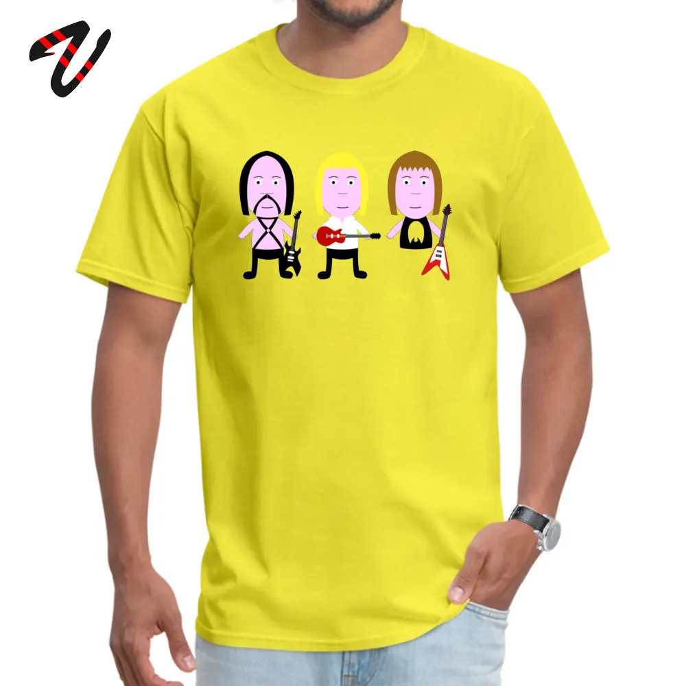 Summer Spinal Tap Mens Tshirts Special Mother Day Short Sleeve Round Collar All Cotton Tops & Tees Design Tees Spinal Tap 229 yellow