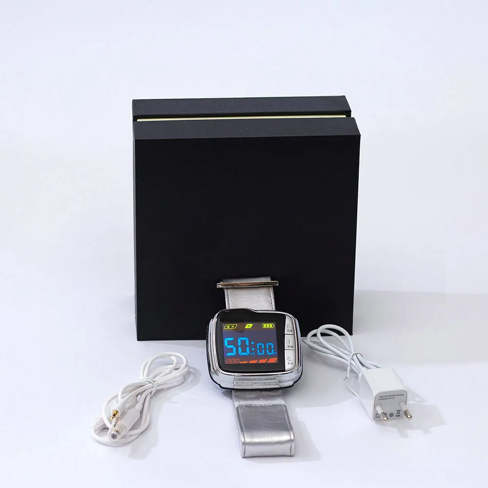 

Latest Invention Blood Glucose Blood Pressure Reducing Laser Therapy Watch