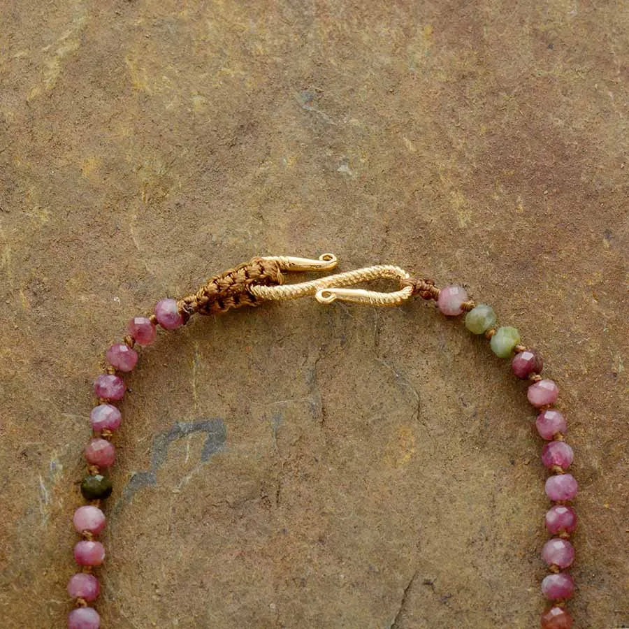 4 мм бусины браслеты розовый турмалин 2 Многослойные браслеты Йога праздничный браслет ожерелье высокого качества ювелирные изделия