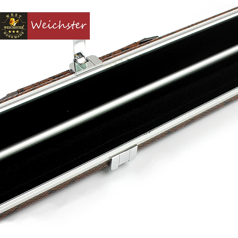 Weichster One 1 шт чехол для снукера пул кия Slimline Алюминиевый Чехол Вмещает 1 кий