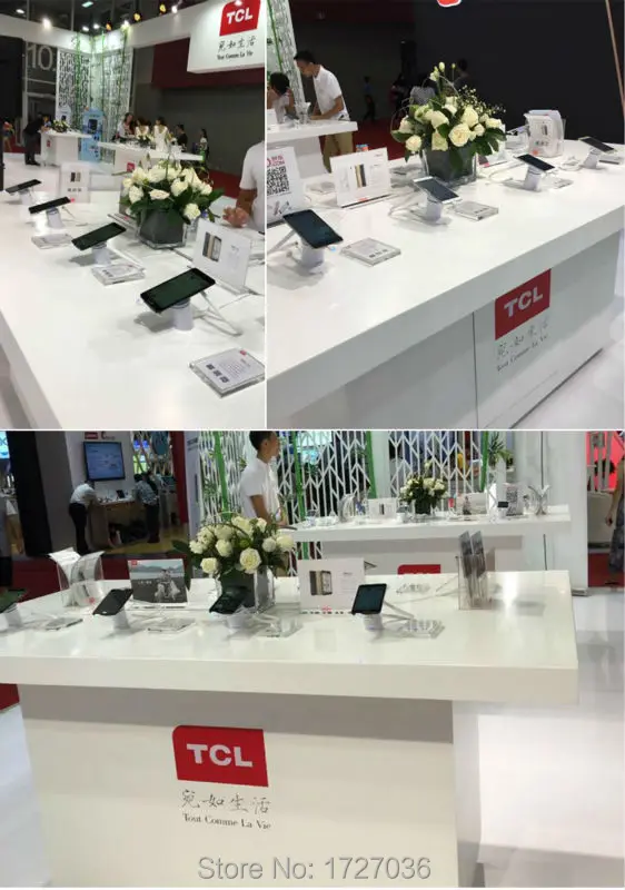 Lote de Segurança de Telefone Stand com Alarme e Função de Carregamento para o Telefone Loja de Varejo Celular Anti-roubo Display Móvel Exposição 5 Pçs - 7 Celular Anti-Roubo Display Stand Com Alarme E