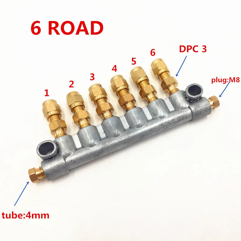 Масляный поршневой распределитель 2-8 дорожное сопротивление пропорции+ замер клапан DPC 3 Большая комбинация