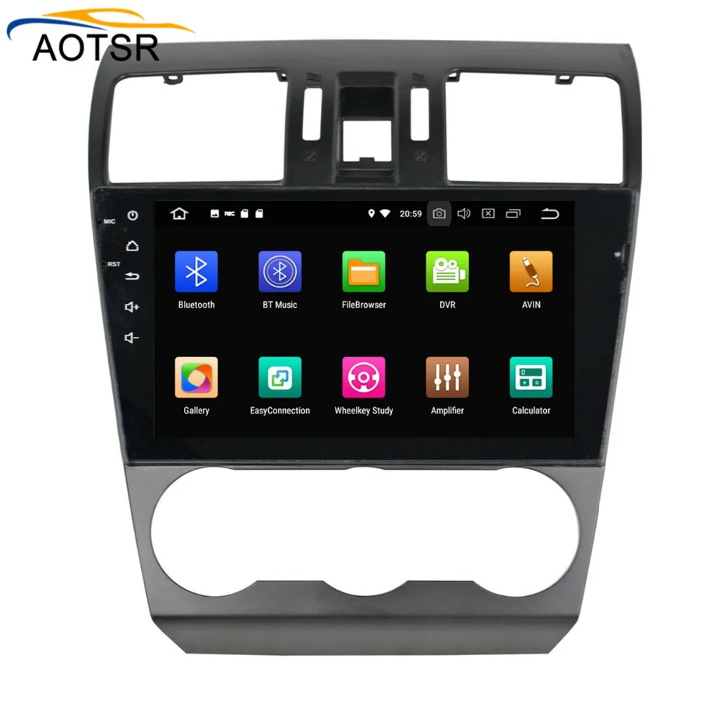 Flash Deal 9"Android 8.0 Car GPS head unit for Subaru Forester WRX 2013 2014 2015 2016 2017 2018 with Auto Stereo Radio gps navigation 4+32 1