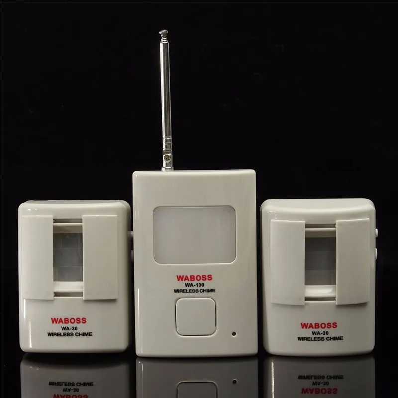 

Wireless Alarm PIR Motion Sensor detector Safety Alert for Home Security Alarm systems with Nightlight Welcome device