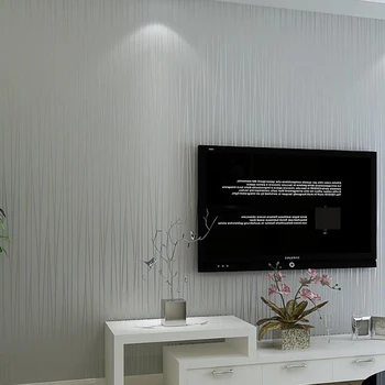 

Hot Sale Glitter Stripes Wallpaper Self Adhesive Waterproof PVC Wallpapers Stickers 3d Foaming Striped Wall Papers Roll EZ192