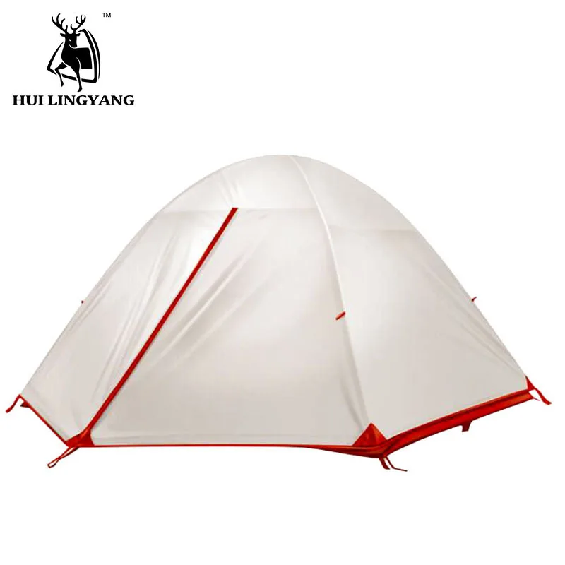 Популярная палатка Mongar Beige 3 сезонная 15D из нейлона двухслойная водонепроницаемая