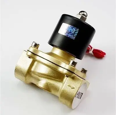 

1/2" inch BSP 220VAC Water Air Oil Brass NC Electric Solenoid Valve x 1