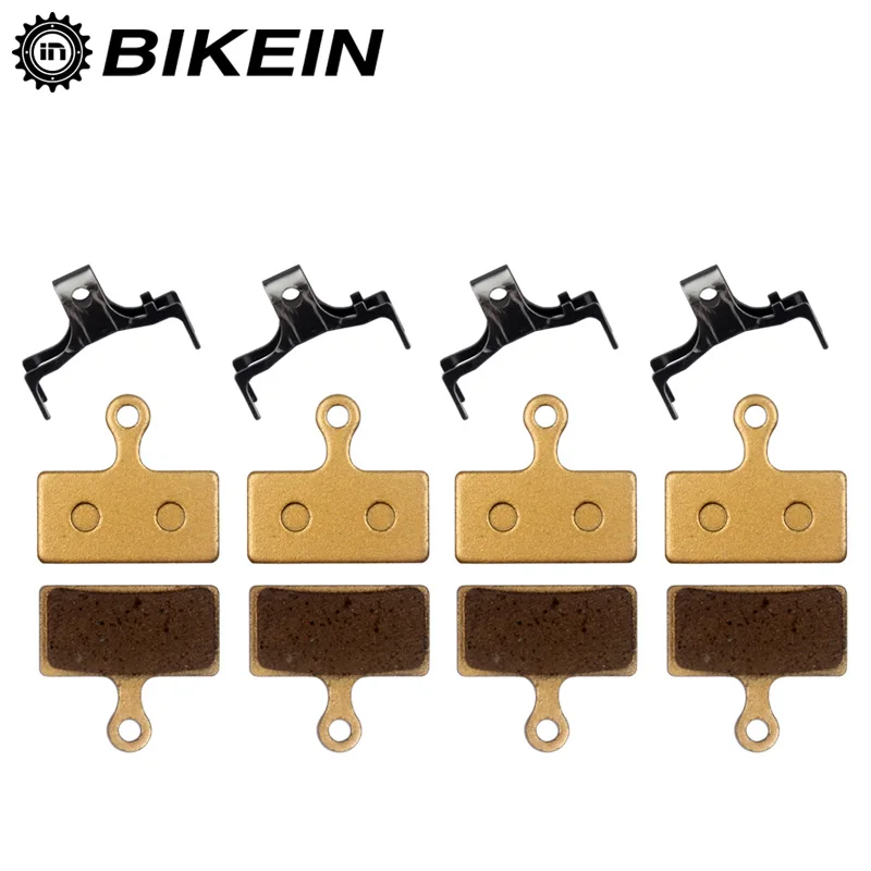 Bikein 4 пары колодки дискового тормоза Обувь для Shimano M988 M985 XT/TR M785/SLX M666 M675 /Deore M615/Alfine