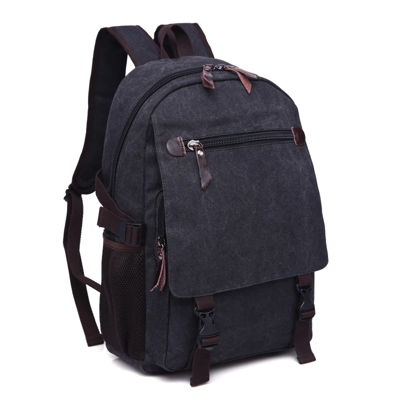 

Fashion high-end backpack computer bag travel bag canvas backpack fashion men and women