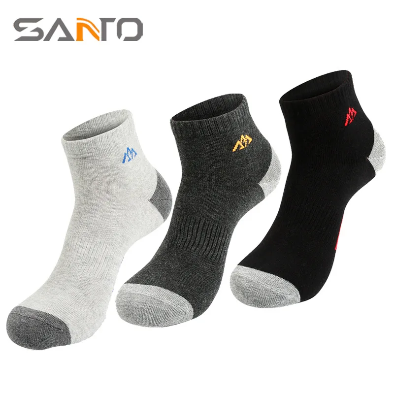 Outdoor Sports Socks Basketball Men Women Football Cycling Sockings Compression Cotton Towel Bottom Non-slip Men's Socks