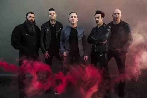 Hot New Stone Sour Rock Music Band Singer-Silk Art Poster Wall Sicker Decoration Gift