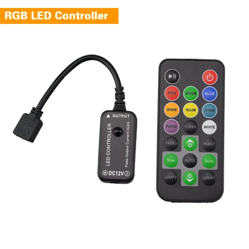 Диммер для светодиодных лент DC 12 24 В 2*3A|control probe|control autocontrol steering |