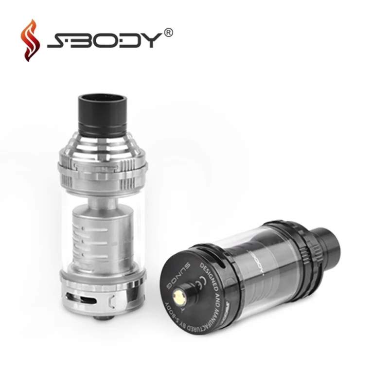 

Authentic S-Body Sunog RTA 5ml Sunog DIY RBA Deck Vape Cigarettes tank