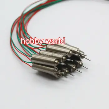 

Low price 20pcs 4x12mm Model Aircraft Motor Strong Magnetic Coreless Motor DC 3.7V 69000RPM High speed Free shipping