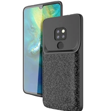 Ударопрочный чехол для зарядного устройства для huawei mate 20 Pro Чехол тонкий силиконовый внешний аккумулятор Зарядка задняя крышка для huawei mate 20 Lite