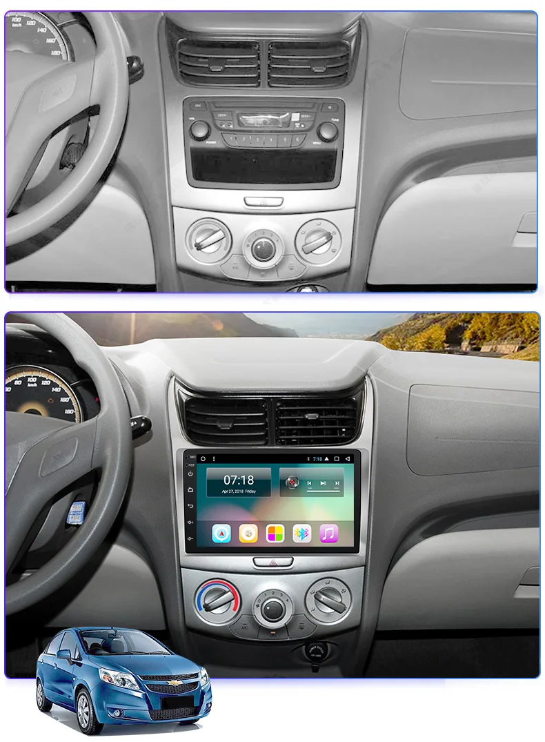 Discount 9" 2.5D IPS Android 8.1 Car DVD GPS Player For Chevrolet Sail Car Radio Stereo Head Unit with Navigation 4 Discount 9" 2.5D IPS Android 8.1 Car DVD GPS Player For Chevrolet Sail Car Radio Stereo Head Unit with Navigation 4